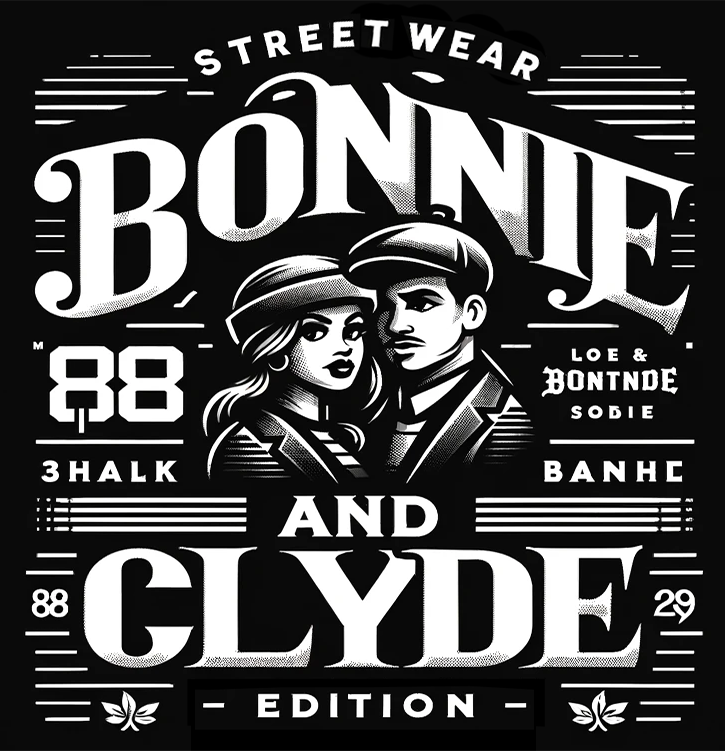 Zip-Hoodie Bonnie & Clyde Edition