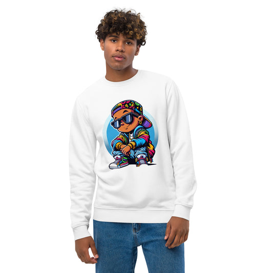 PE005 - Unisex Bio-Pullover - Sweater - Sweatshirt - Old-School-Cool-Boy 1