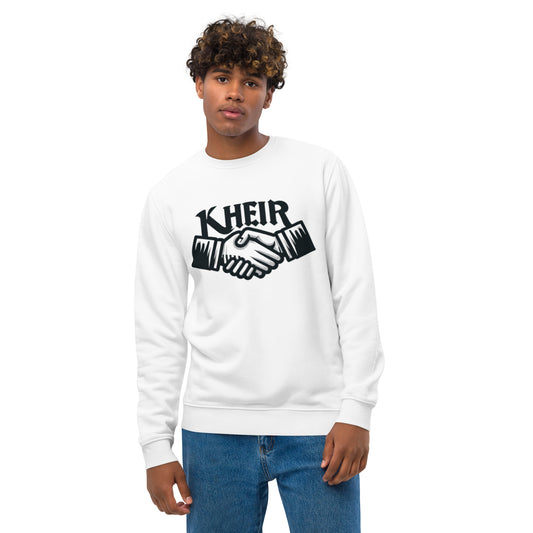 TE020.5 - Unisex Bio-Pullover - Sweater - Sweatshirt - Social Media Trend - Kheir 1 - black logo